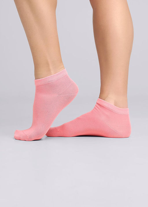 ЭЙС Носки жен.Д105ш хл+эл укор коралловый - Clever wear фото 4