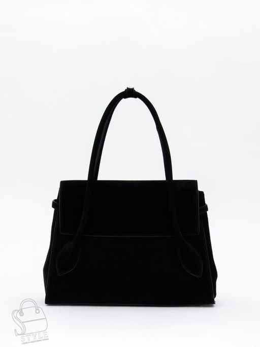 Сумка женская кожаная 2424YF black Polina&Eiterou