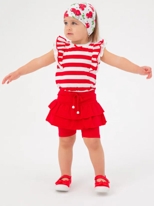 PlayToday / Фуфайка детская трикотажная для девочек (футболка)  фото 2