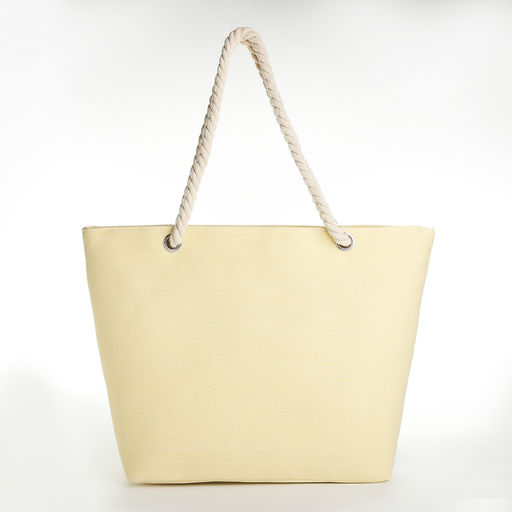 Сумка пляжная Into the sea, 50*34,5*14 см, бежевый цвет - Nazamok фото 5