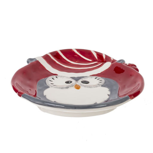 Тарелка "Сова", L13,5 W12,5 H2 см, 2в.