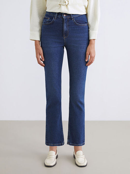 Mom Fit Kad?n Jean Pantolon