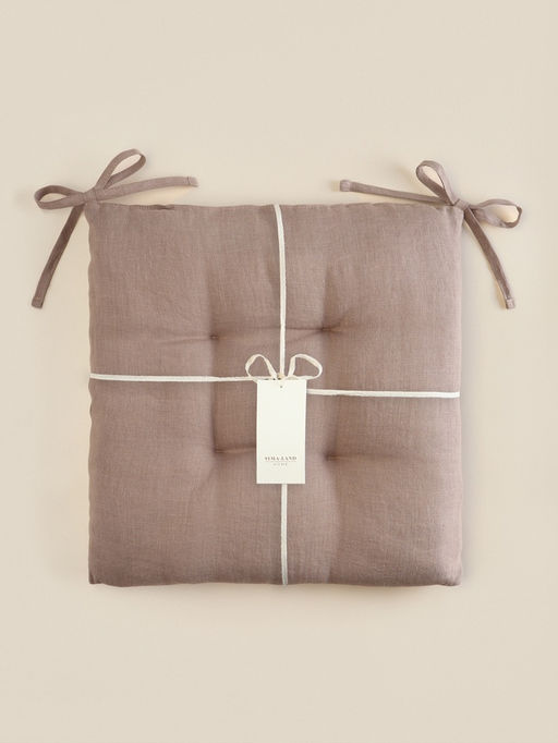 Подушка на стул SL HOME Coniferous, 42×42 см, коричневая