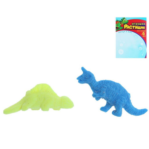 Цена за 10 шт. Растущие животные «Динозавры», набор 2 шт., МИКС