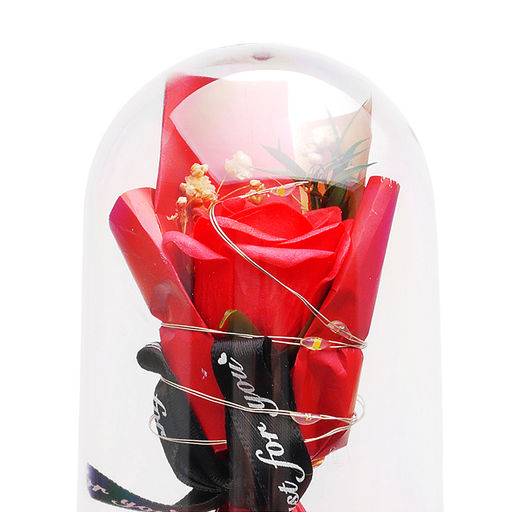 Светильник "Букетик" в коробке (красный)