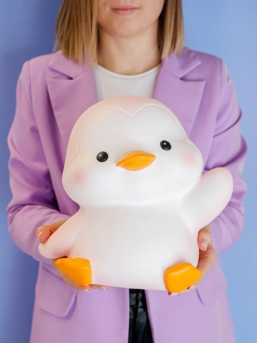 Копилка Cute penguin, pink (28 см), пластик