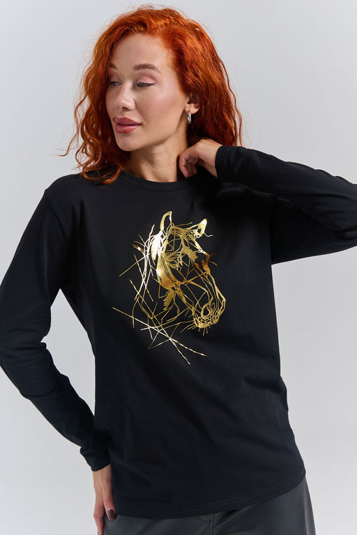 8574 футболка с дл.рукавом унисекс