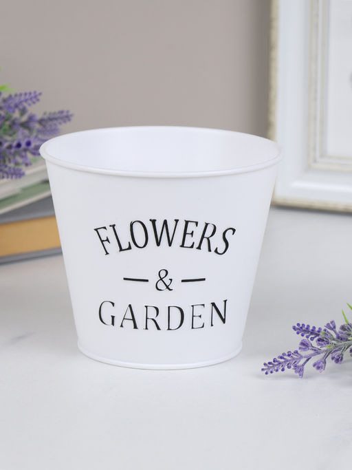 Кашпо пластик 13х11 см / S-912 /уп 480/ - Галеонтрейд фото 3