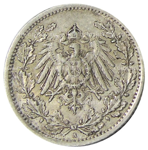 1/2 марки 1914 года A Германия