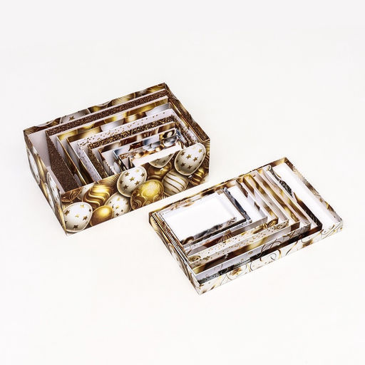 Набор подарочных коробок 10 в 1 «С днём рождения!», 32.5×20×12.5 - 12×7×4 (± 1) см