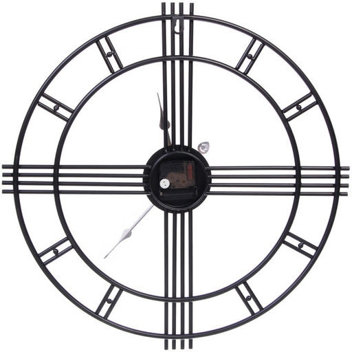 Часы настенные "LOFT HOME " 50см, черные