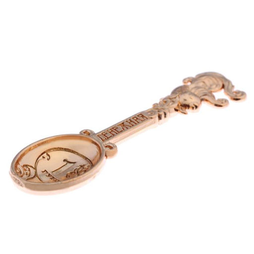 Цена за 2 шт. Кошельковый талисман: ложка загребушка «Денежная», 4.6×1.2 см