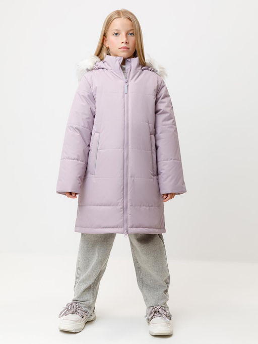 ВК 38110/3 УЗГ пальто для дев со съемной подстежкой