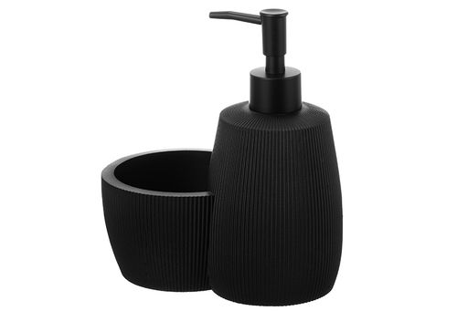 Диспенсер 300 мл 16,2*10,7*18 см Черный матовый - Elan gallery фото 6