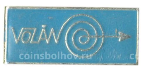 Значок рекламный VOLAN