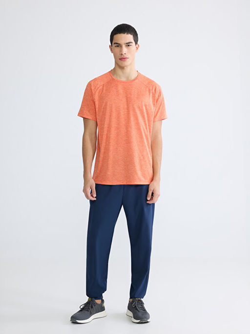 Bisiklet Yaka Erkek Spor Ti??rt