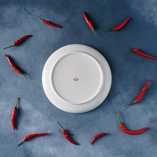 Тарелка фарфоровая пирожковая Magistro «Церера», d=18 см, цвет белый