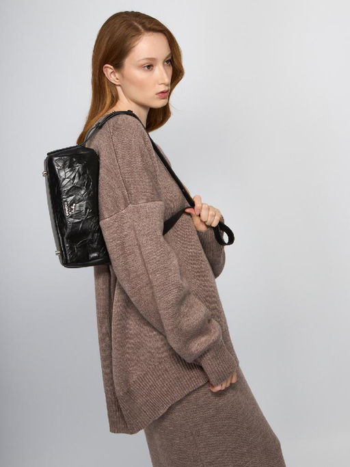 Сумка Labbra L-230509 black/croissant  фото 6