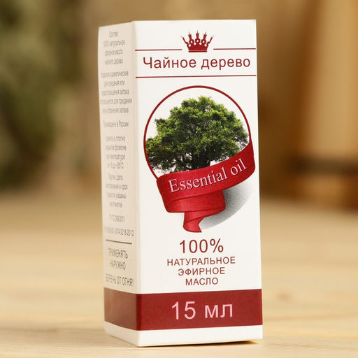 Эфирное масло Чайное дерево, флакон- капельница, аннотация, 15 мл, дезинфицирующее - Simaland фото 3