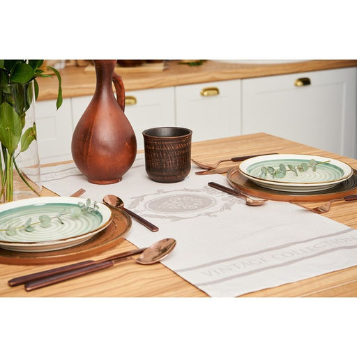 Дорожка на стол Этель Classicism 30х70 см, 100% хлопок, саржа 190 г/м2  фото 3