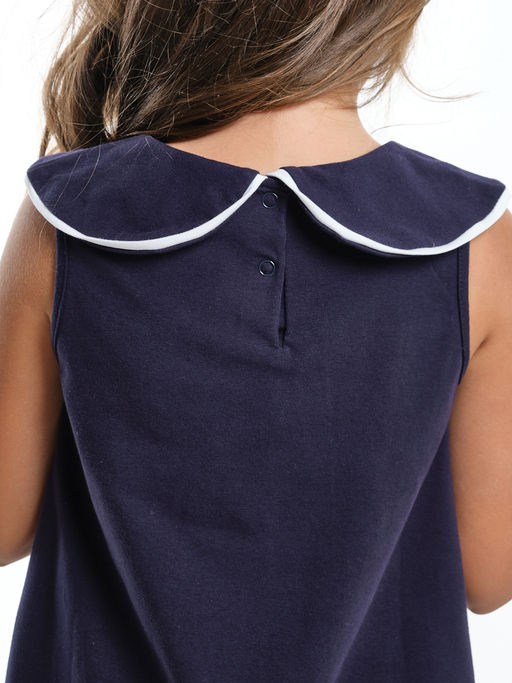 Платье для девочки UD 1427 синий - Mini maxi фото 3