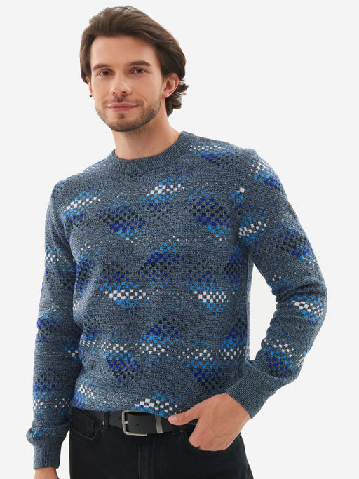 Джемпер 22197 джинс 3 - Стим фото 2