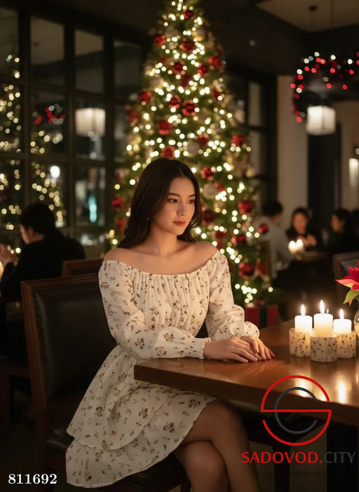 Платье женское приталенное