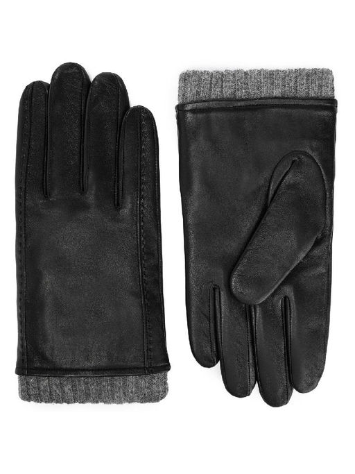 Перчатки мужские 100% ш IS8040 black - Eleganzza фото 2