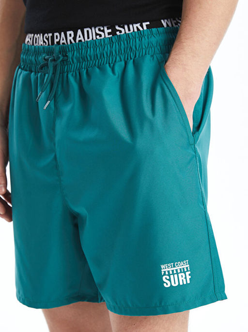 K?sa Boy Bask?l? Erkek Deniz ?ortu