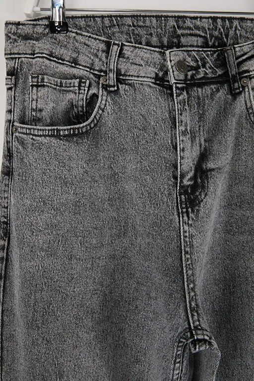 Gri Baggy/90s Straight Fit Jeans Bol Kot Pantolon TMNSS24JE00012 - Trendyolmilla фото 2