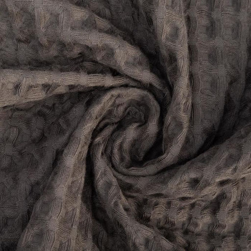 Халат вафельный женский удлинённый Этель «Boho» размер 50-52, цвет светло-серый, 100% хлопок, 290 г/м²