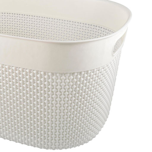 Корзина для хранения OSLO 18л молочный туман PT1353МЛ-10