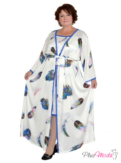Халат Модель №749 размеры 44-84 - Plusmoda фото 9
