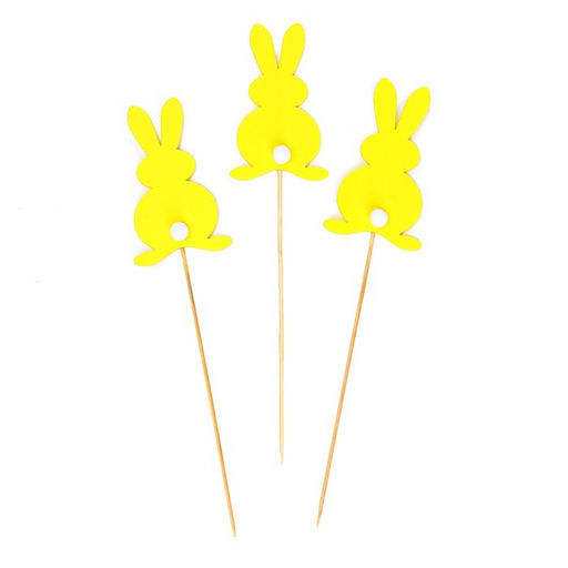 Набор топперов Зайка, 3 шт., цвета МИКС - Страна карнавалия фото 12