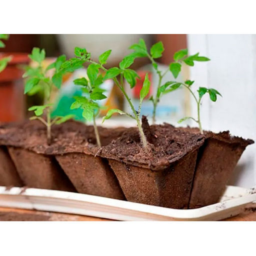 Набор торф. горшочков 70х70х70мм (3 блока х8яч.)