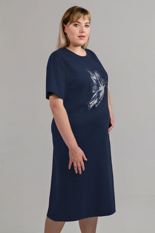 Арт. 4148 Туника женская 52-60 (5 шт) Цвет:графит