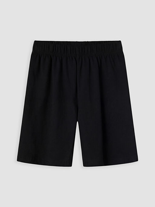 Beli Lastikli Erkek ?ocuk ?ort Pijama Alt?