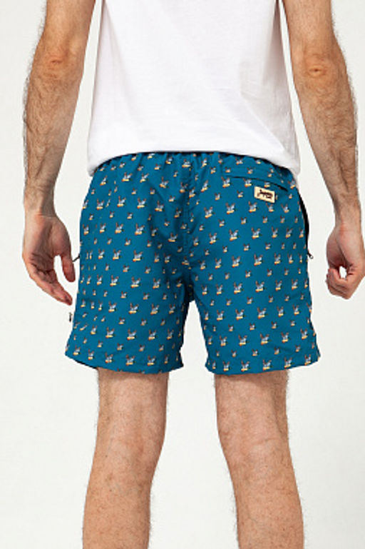 Шорты ЗАПОРОЖЕЦ Classic Ducks TEAL  фото 7