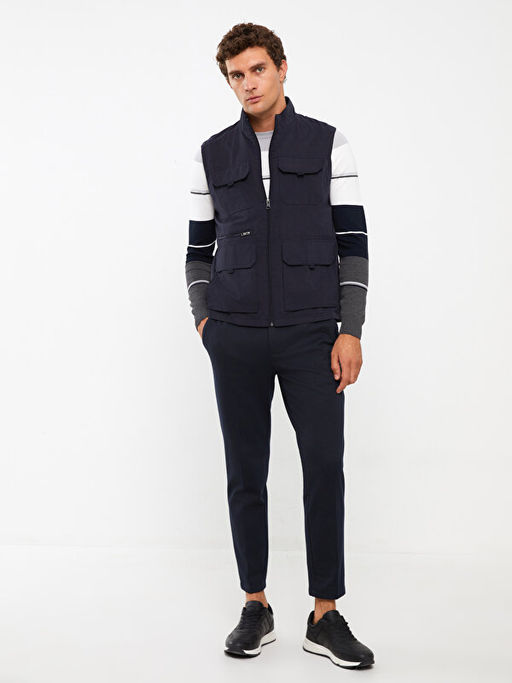 Standart Kal?p Dik Yaka Erkek Avc? Yele?i