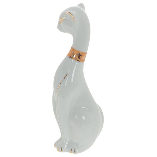 Фигурка декоративная "Кот", L4 W5,5 H16 см, 2в.