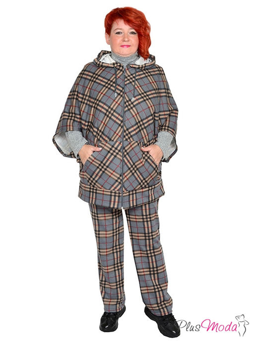 Жакет-парка Модель №1909 размеры 44-84 - Plusmoda фото 56