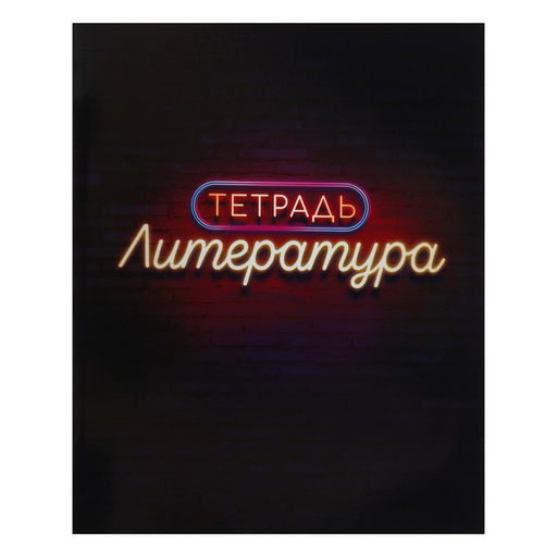 Набор предметных тетрадей Calligrata «Неон», 10 предметов, 48 листов, со справочным материалом, обложка из мелованного картона, УФ-лак, блок офсет