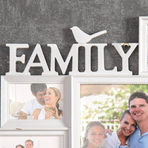 Фоторамка коллаж Семья 55x61 см / Z017-1 /уп 12/9 фото - Галеонтрейд фото 6