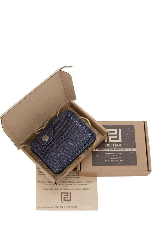 Портмоне-кардхолдер MK-7.43 синий - Protege фото 3