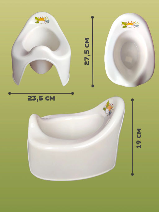 GIRAFFIX - горшок детский молочный - Полимербыт фото 3
