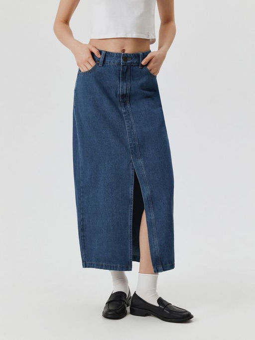 CONCEPT CLUB / Юбка джинсовая жен. Puerta синий фото 2