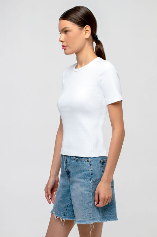 Арт.3203/2 Футболка женская 42-48 (4 шт) Цвет:белый - Калинка фото 2