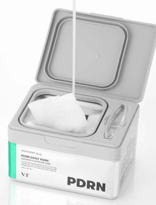 VT Cosmetics Набор тканевых масок с ПДРН для сияния кожи / PDRN Daily Mask, 30 шт.