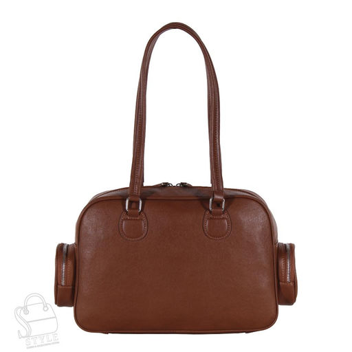 Сумка женская кожаная 260NN brown Natale Navetta  фото 4