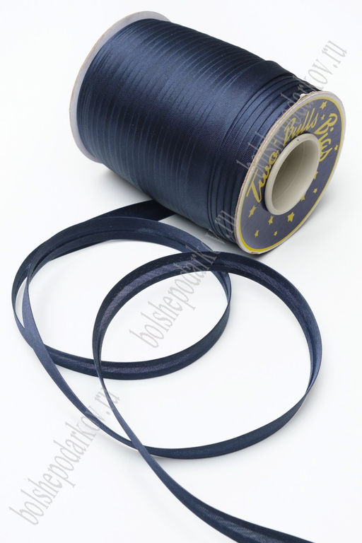 Бейка косая 1,5 см*90 ярд (SF-198) темно-синий №9090